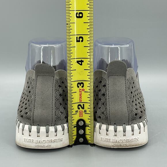 Ilse Jacobson Women’s Tulip 139 Slip on Sneakers Gray Size 8 - Picture 4 of 10